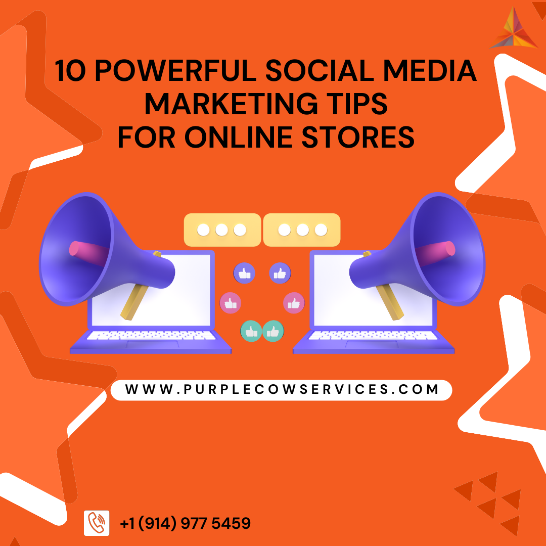 Social media marketing for online stores